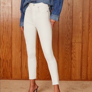 Sold Denim Forum Lola High Crop Jeans